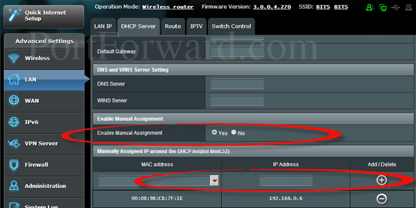 asus-ip-manually-assign