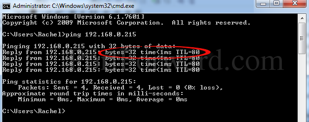 cmd-ping-IP-busy-with-circle