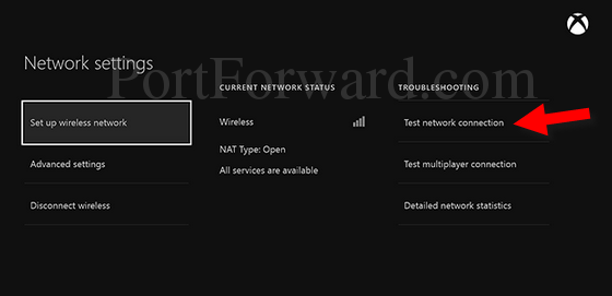 xbox-one-network-settings-test-connection-arrow