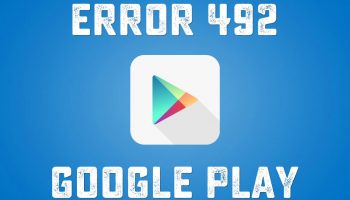 ошибка 492 в Google Play