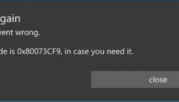 0X80073CF9