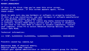 MEMORY_MANAGEMENT