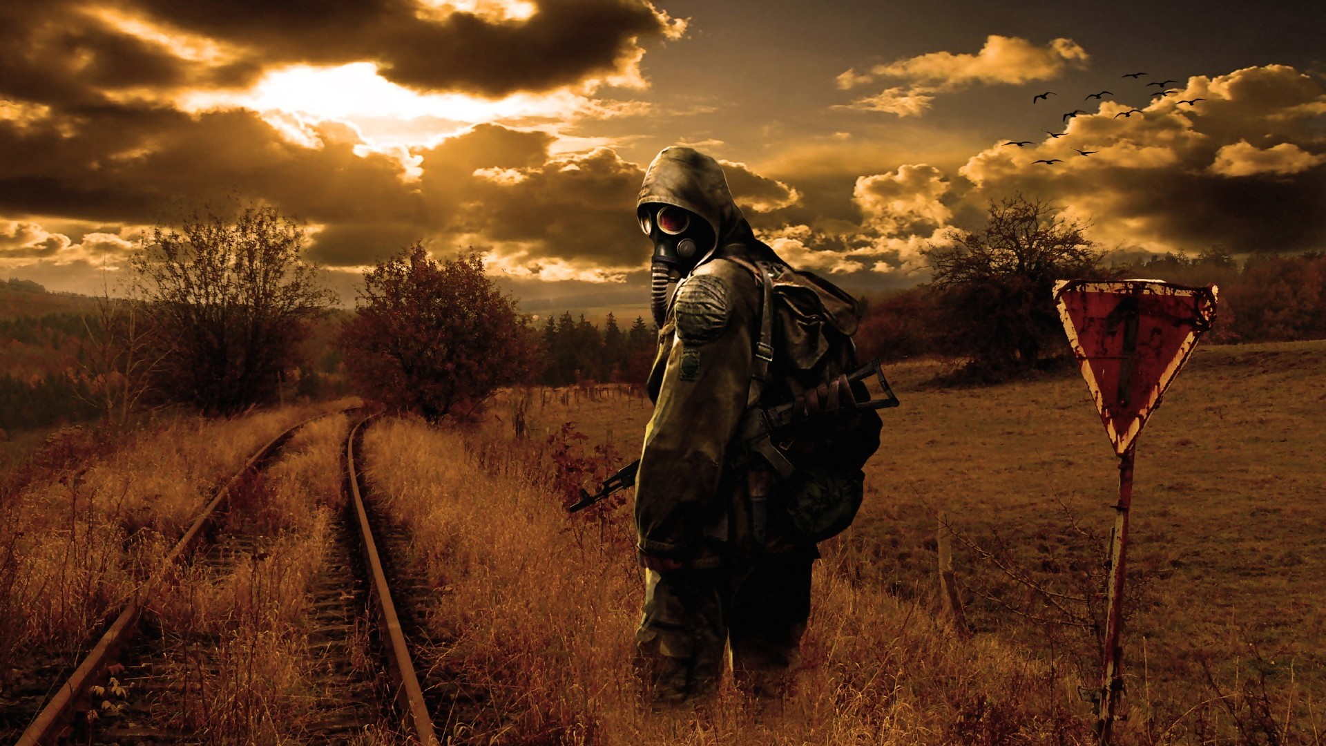 Черный экран в STALKER