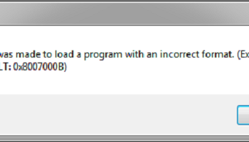 0x8007000B