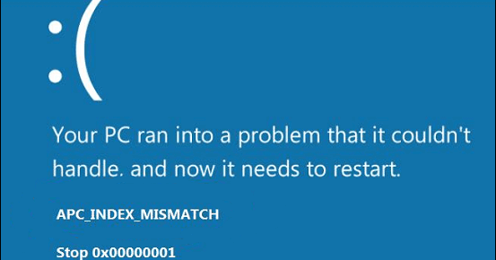APC_INDEX_MISMATCH