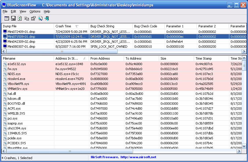 BlueScreenView