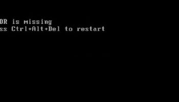 NTLDR is missing
