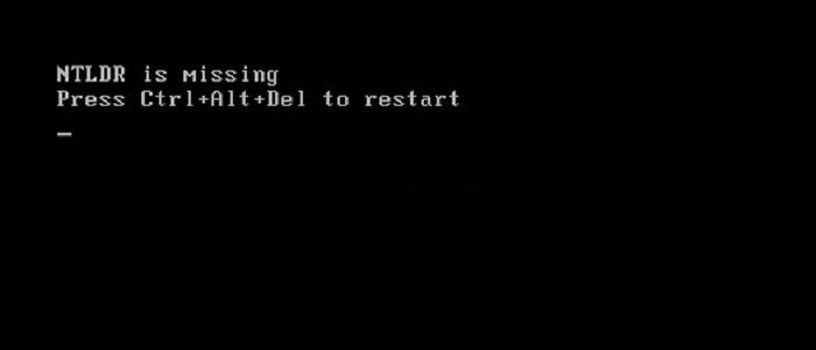 NTLDR is missing