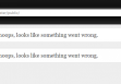 Whoops, looks like something went wrong
