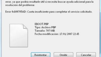 0x800705ad