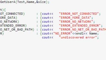 ERROR_NOT_CONNECTED