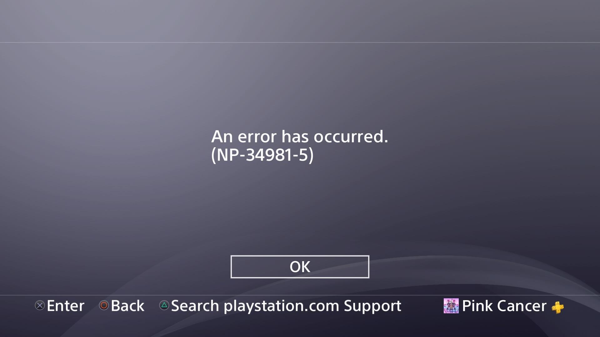NP-34981-5 в PlayStation 4