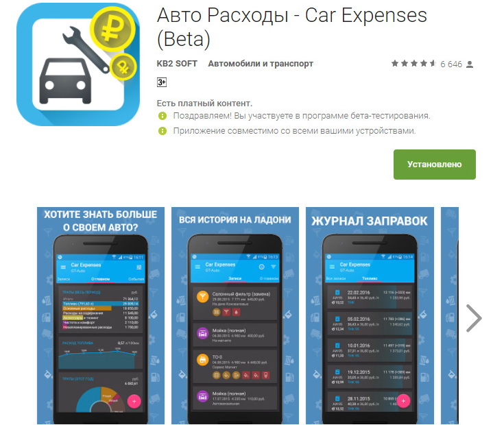Авто Расходы