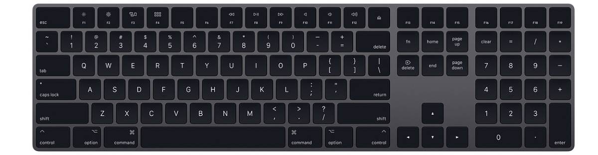 Apple Magic Keyboard with Numeric Keypad (MRMH2RS/A)