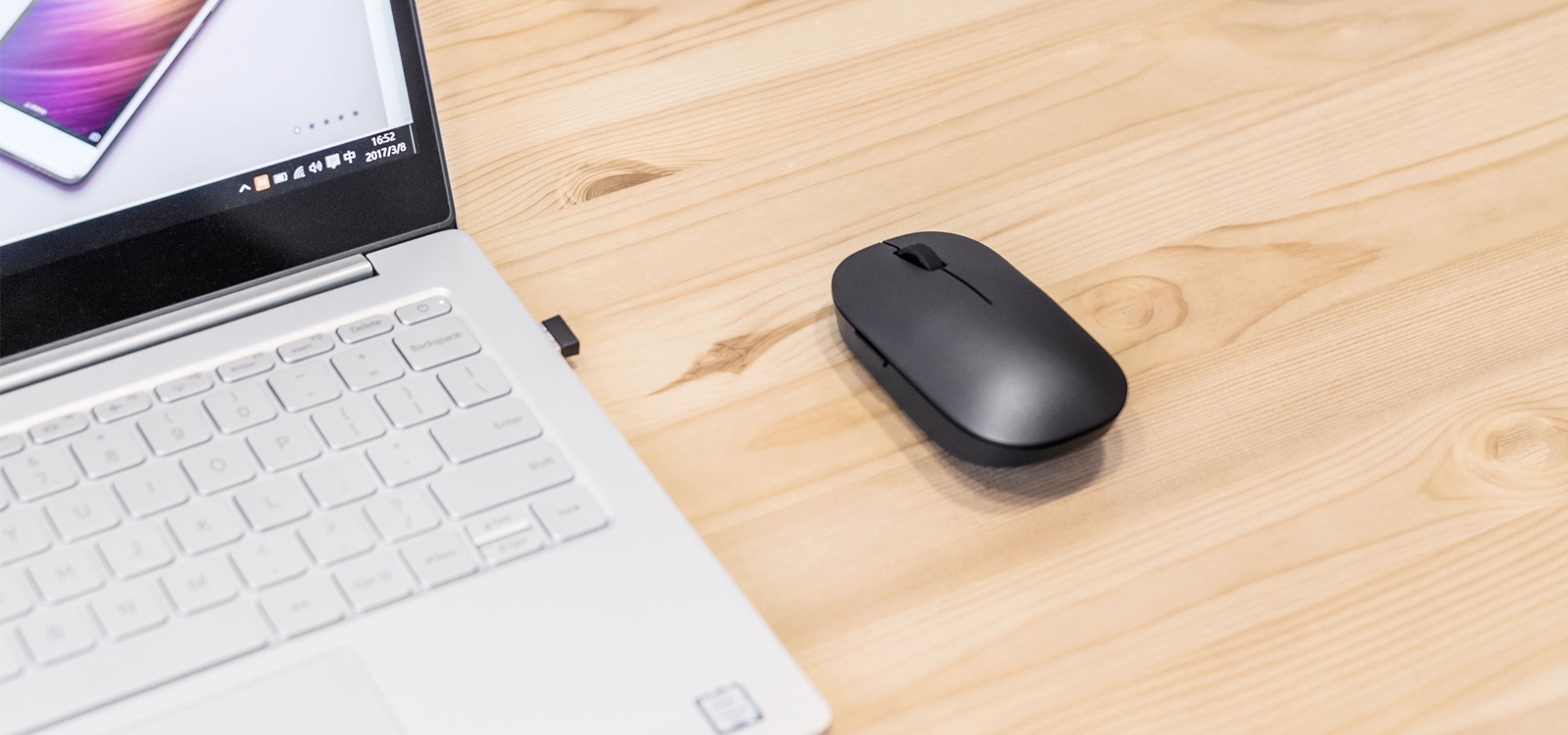 Xiaomi Mi Wireless Mouse Black USB