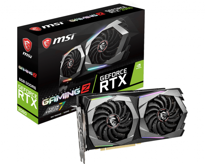 MSI GeForce RTX 2060 Gaming 6G MSI GeForce RTX 2060 Gaming 6G