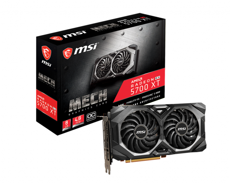 MSI Radeon RX 5700 Mech OC MSI Radeon RX 5700 Mech OC
