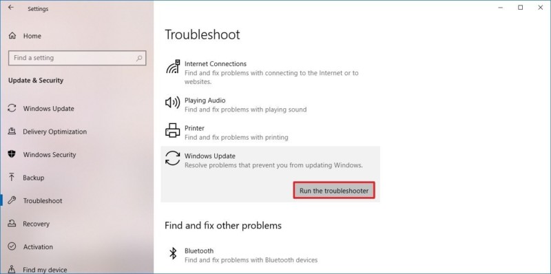 Windows не обновляется