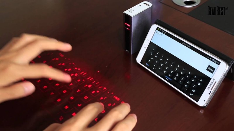Tech Bluetooth Virtual Keyboard Tech Bluetooth Virtual Keyboard