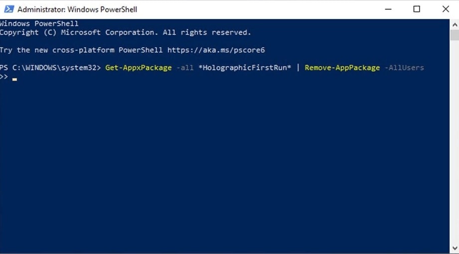 Как удалить ярлык ms-resource: AppListName