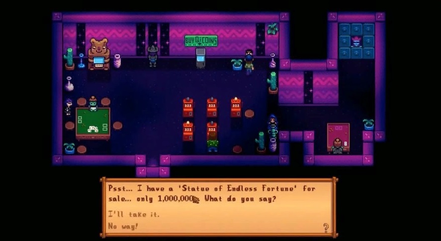 Как получить статую Вечной удачи в Stardew Valley?