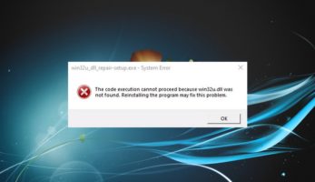 Win32u.dll не найден