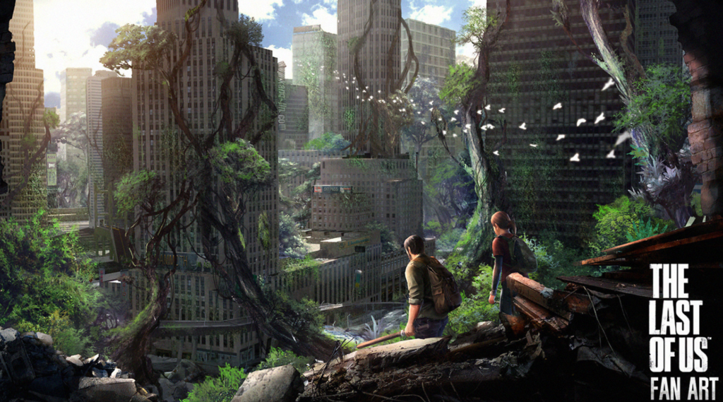 Мир с любой высокой точки The Last of Us