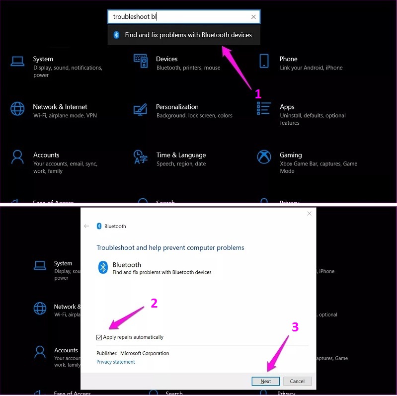 Как исправить неработающий Bluetooth в Windows 10