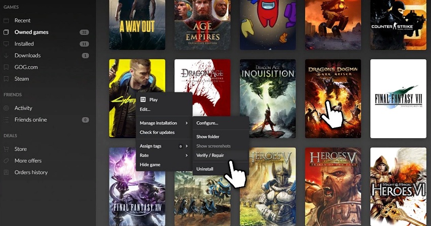 Не запускаются игры в Windows 10