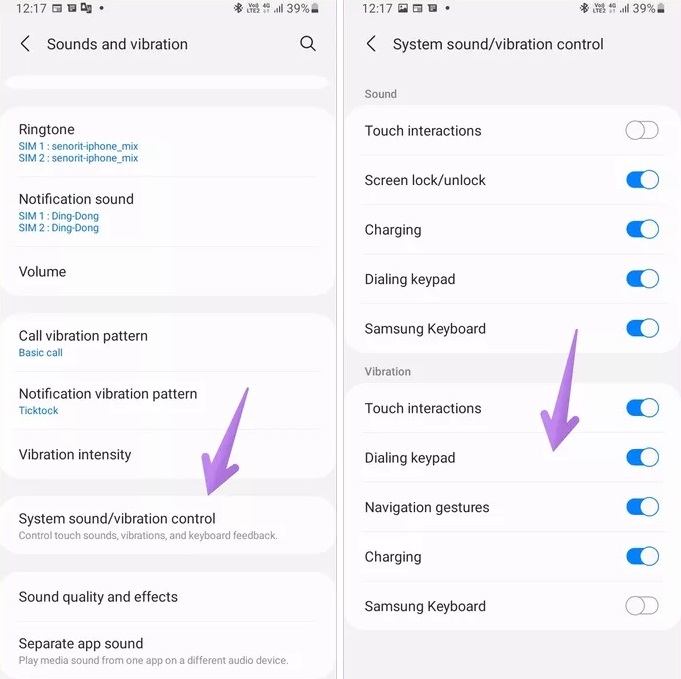 Почему не работает вибрация в Samsung Galaxy и что делать?