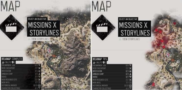 Как сбросить орды и миссии в Days Gone?
