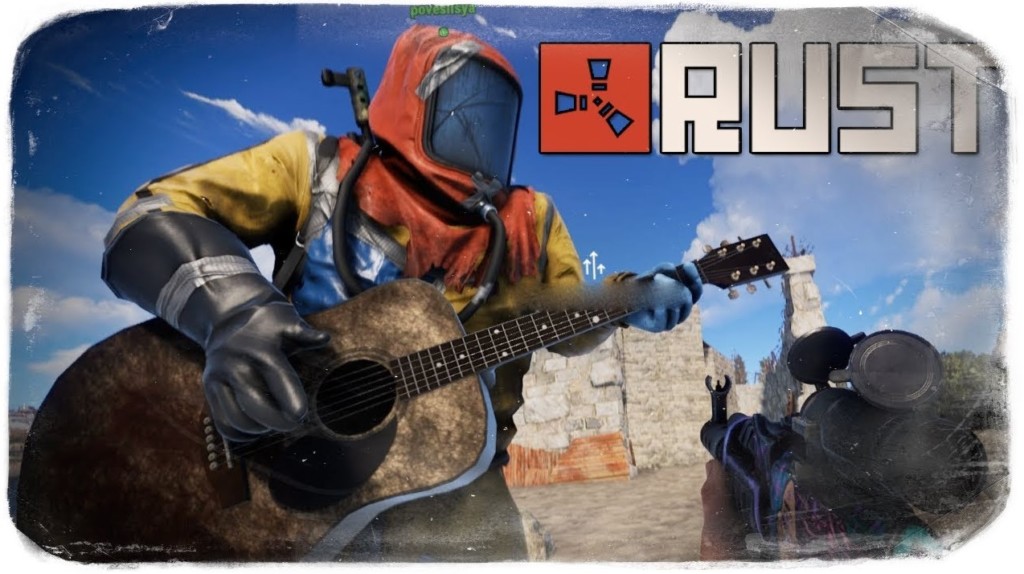 как играть на гитаре и пианино rust