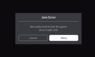 Ошибка подключения Roblox с кодом 524