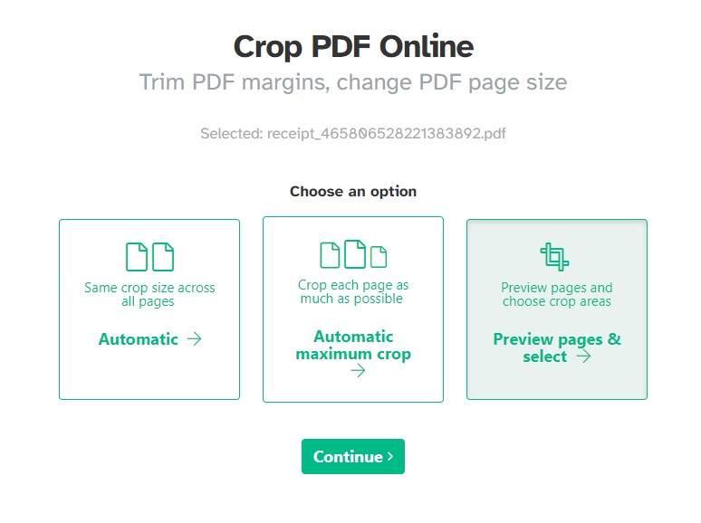 Как обрезать или отредактировать лист PDF?