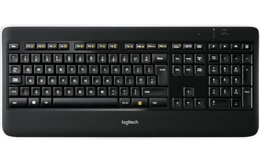 Logitech Wireless Illuminated Keyboard K800