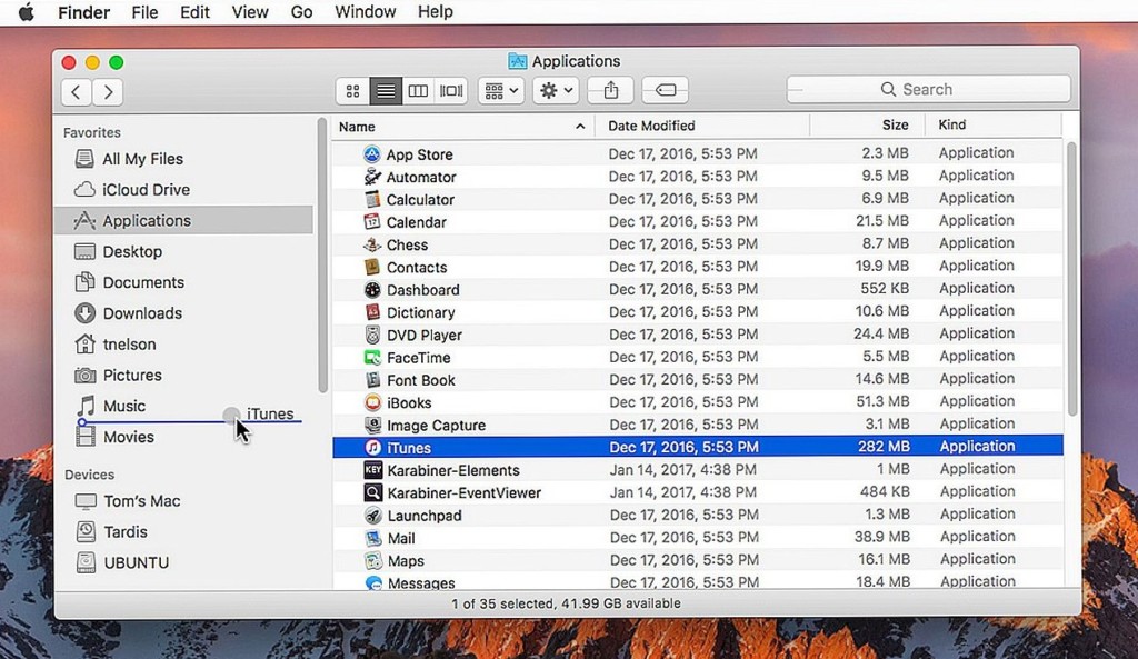 отличия macOS и Windows