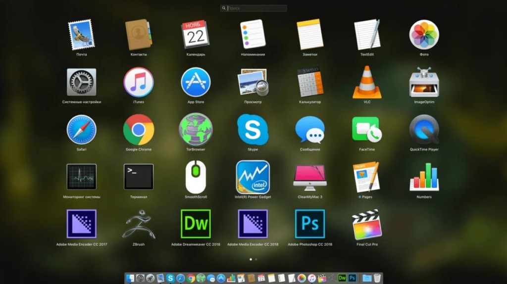 отличия macOS и Windows