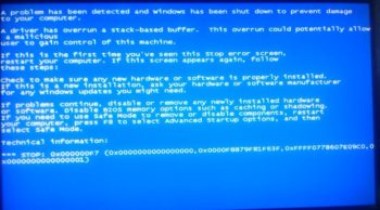 0x000000f7 в Windows 10, 7, XP?