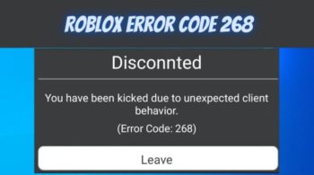 ошибка 268 Roblox