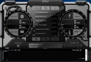 MSI Afterburner не видит видеокарту