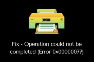 Как исправить ошибку 0x00000077