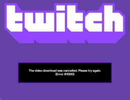 Инструкция по исправлению ошибки Twitch 1000