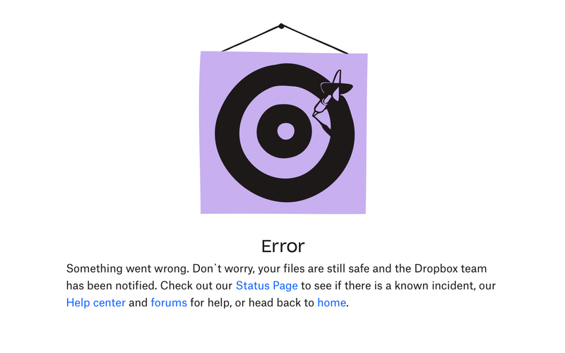 500 Dropbox