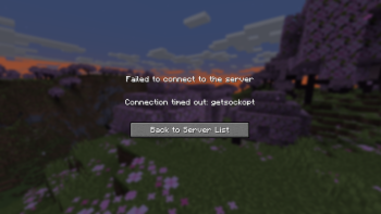 getsockopt