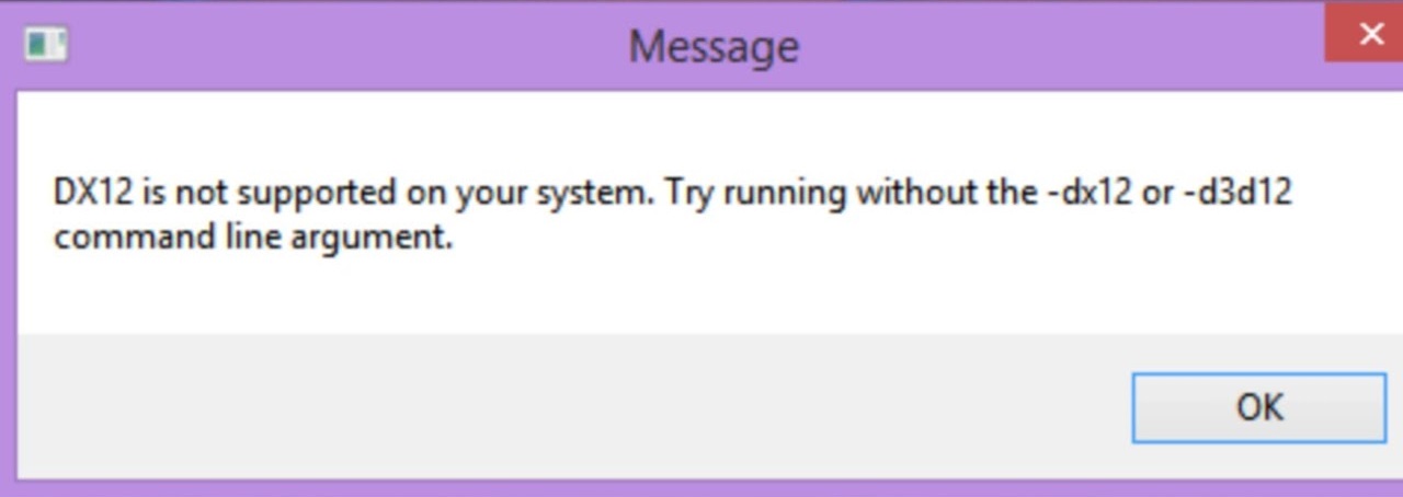 DirectX 12 is not supported The First Descendant