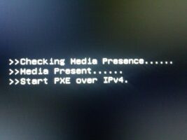 Start PXE over IPv4