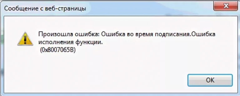 0x8007065B
