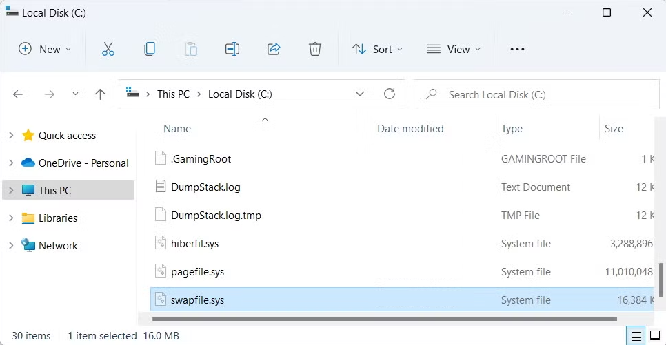 swapfile.sys